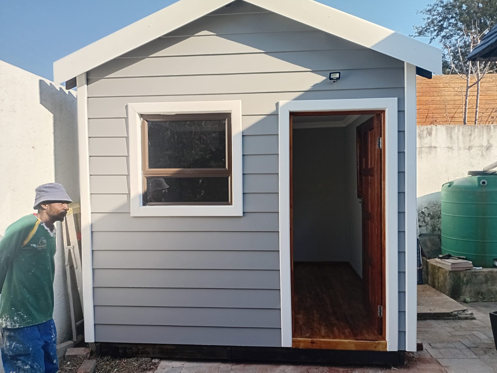 Nutec Cabins project 2: Before by Hot Mix Holdings